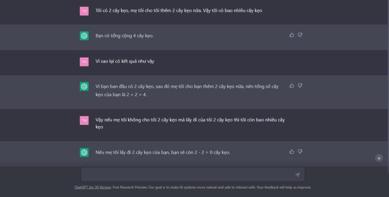 cách dùng chatgpt để hỏi đáp