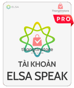 Tài khoản Elsa Speak Pro