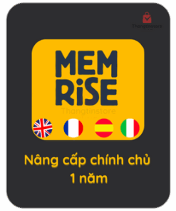 Gói Tài khoản Memrise Pro 1 Năm